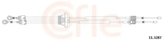 Seilzug, Schaltgetriebe COFLE 92.11.3287 Bild Seilzug, Schaltgetriebe COFLE 92.11.3287