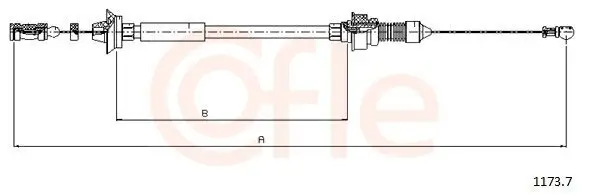 Gaszug COFLE 92.1173.7