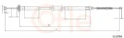 Seilzug, Feststellbremse hinten links hinten rechts COFLE 92.12.0704
