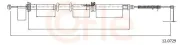 Seilzug, Feststellbremse hinten links COFLE 92.12.0729