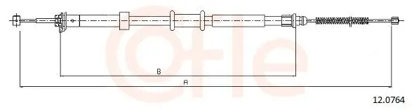 Seilzug, Feststellbremse COFLE 92.12.0764