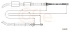 Seilzug, Feststellbremse hinten rechts COFLE 92.1281P1 Bild Seilzug, Feststellbremse hinten rechts COFLE 92.1281P1