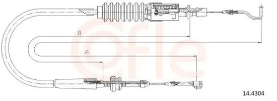 Gaszug COFLE 92.14.4304 Bild Gaszug COFLE 92.14.4304
