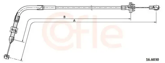 Gaszug COFLE 92.16.6030 Bild Gaszug COFLE 92.16.6030