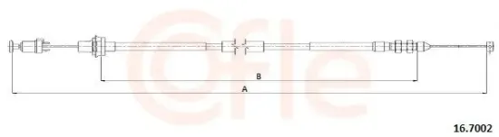 Gaszug COFLE 92.16.7002 Bild Gaszug COFLE 92.16.7002