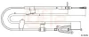 Seilzug, Feststellbremse hinten links COFLE 92.17.0335 Bild Seilzug, Feststellbremse hinten links COFLE 92.17.0335