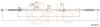 Seilzug, Feststellbremse hinten links COFLE 92.17.1427 Bild Seilzug, Feststellbremse hinten links COFLE 92.17.1427