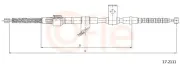 Seilzug, Feststellbremse hinten links COFLE 92.17.2111