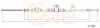 Seilzug, Feststellbremse hinten links COFLE 92.17.2297 Bild Seilzug, Feststellbremse hinten links COFLE 92.17.2297