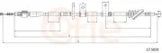 Seilzug, Feststellbremse hinten links COFLE 92.17.5029