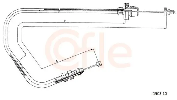 Gaszug COFLE 92.1903.10
