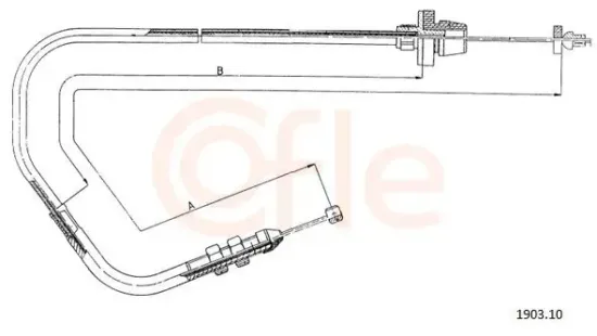 Gaszug COFLE 92.1903.10 Bild Gaszug COFLE 92.1903.10