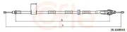 Seilzug, Feststellbremse hinten links COFLE 92.20.160B501
