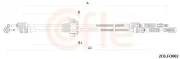 Seilzug, Schaltgetriebe COFLE 92.2CB.FO002