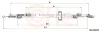 Seilzug, Schaltgetriebe COFLE 92.2CB.OP011