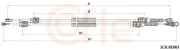 Seilzug, Schaltgetriebe COFLE 92.2CB.RE003