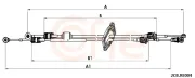 Seilzug, Schaltgetriebe COFLE 92.2CB.RE004