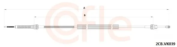 Seilzug, Schaltgetriebe COFLE 92.2CB.VK039