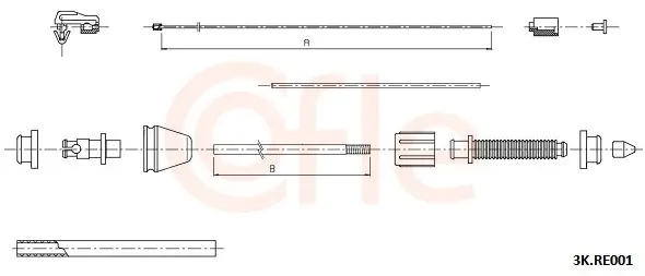 Gaszug COFLE 92.3K.RE001
