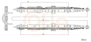 Seilzug, Feststellbremse COFLE 92.431.2