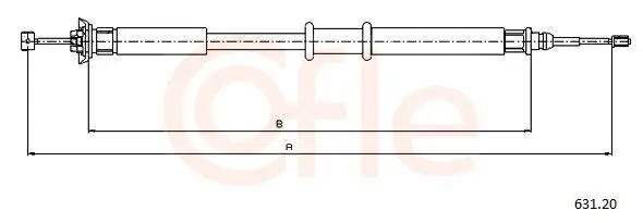 Seilzug, Feststellbremse COFLE 92.631.20