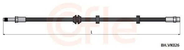 Bremsschlauch COFLE 92.BH.VK026