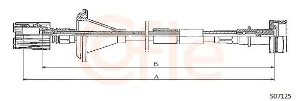 Tachowelle COFLE 92.S07125