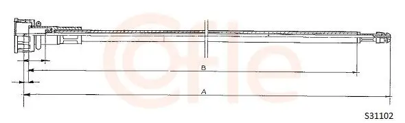 Tachowelle COFLE 92.S31102