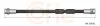 Bremsschlauch Hinterachse COFLE 92.BH.FD091