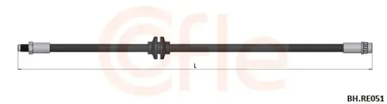 Bremsschlauch Vorderachse COFLE 92.BH.RE051 Bild Bremsschlauch Vorderachse COFLE 92.BH.RE051