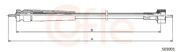 Tachowelle COFLE 92.S03001