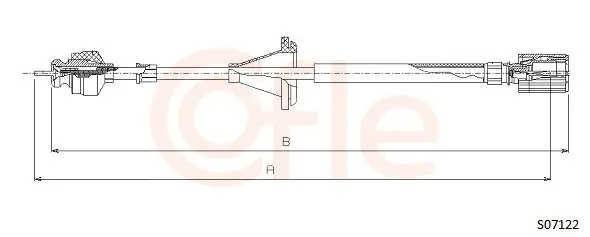 Tachowelle COFLE 92.S07122