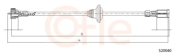 Tachowelle COFLE 92.S20040