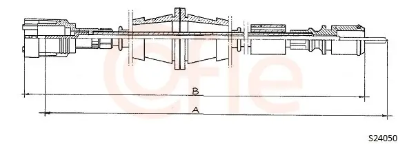 Tachowelle COFLE 92.S24050