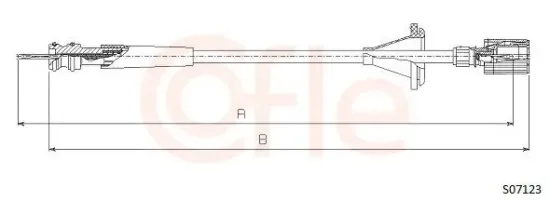 Tachowelle COFLE S07123 Bild Tachowelle COFLE S07123