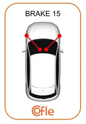 Seilzug, Feststellbremse links rechts COFLE 92.10.852 Bild Seilzug, Feststellbremse links rechts COFLE 92.10.852