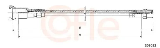 Tachowelle COFLE S03032 Bild Tachowelle COFLE S03032