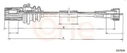 Tachowelle COFLE S07039