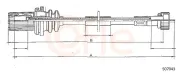 Tachowelle COFLE S07043