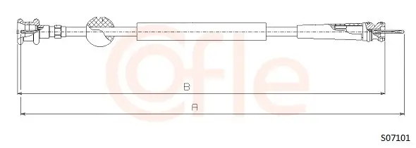 Tachowelle COFLE S07101