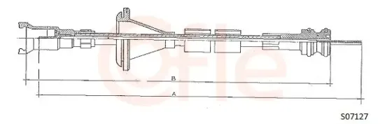 Tachowelle COFLE S07127 Bild Tachowelle COFLE S07127