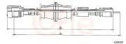 Tachowelle COFLE S24050