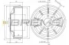 Bremstrommel Hinterachse BREMSI CR5729