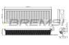 Luftfilter BREMSI FA0121