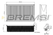 Luftfilter BREMSI FA0214