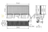Luftfilter BREMSI FA0531