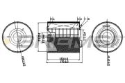 Luftfilter BREMSI FA0538