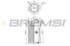 Luftfilter BREMSI FA0545
