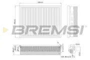 Luftfilter BREMSI FA0557