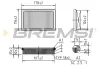 Luftfilter BREMSI FA0561